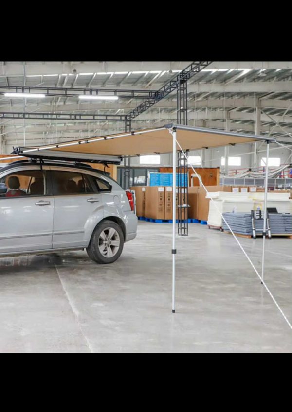 car aiming tent